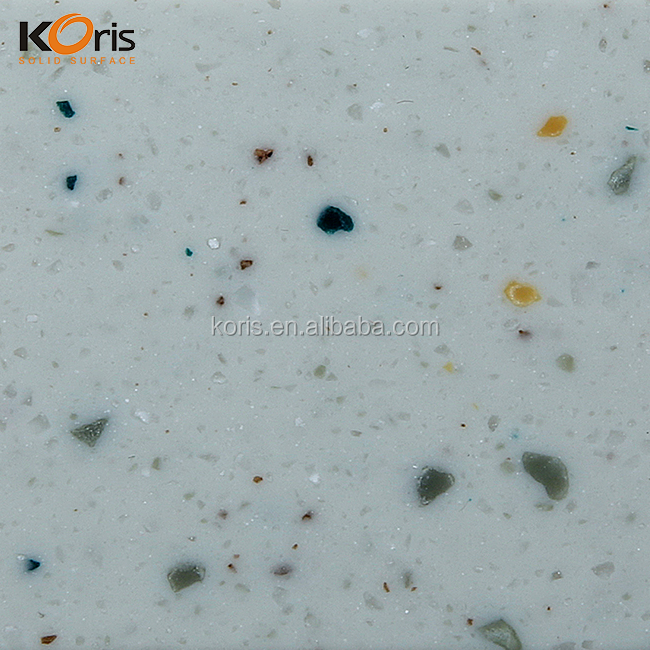 Koris الشركة المصنعة للأسطح الصلبة Corian Price Solid Surface Slab للحصول على سطح عمل أكريليك صلب